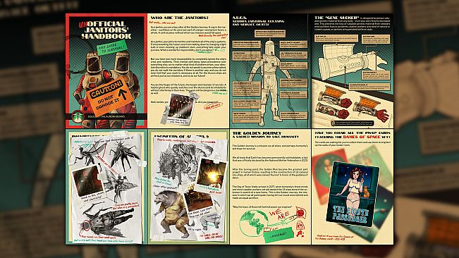 RetroSpace Artbook - unOfficial Janitors' Handbook