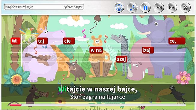 Zabawa Karaoke - Piosenki z baśni i bajek