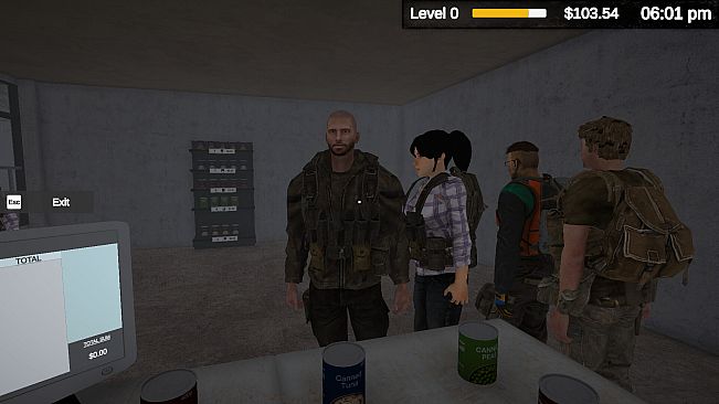 Quarantine Market Simulator