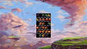 Food Monster and Animals Memory Match