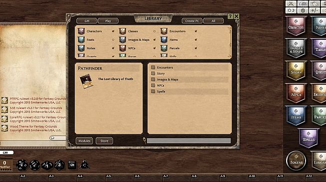 Fantasy Grounds - The Lost Library of Thoth (PFRPG)