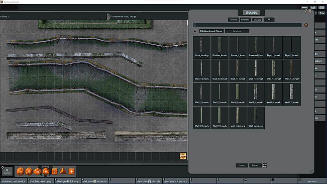 Fantasy Grounds - FG Abandoned Places Map Pack 2