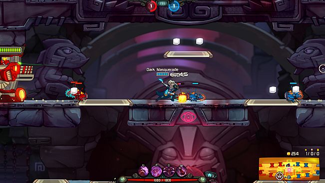 Awesomenauts - Dark Masquerade Qi'Tara Skin