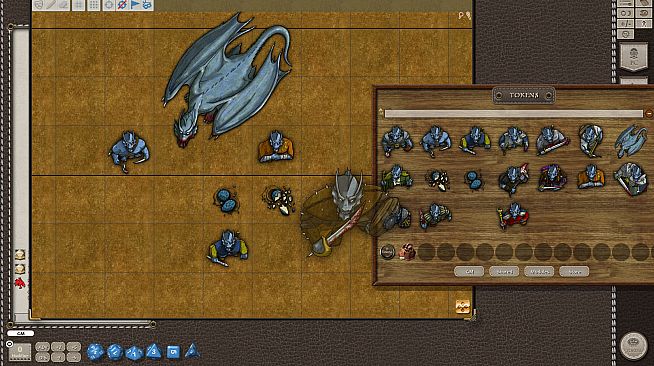 Fantasy Grounds - Silver Dragons (Token Pack)