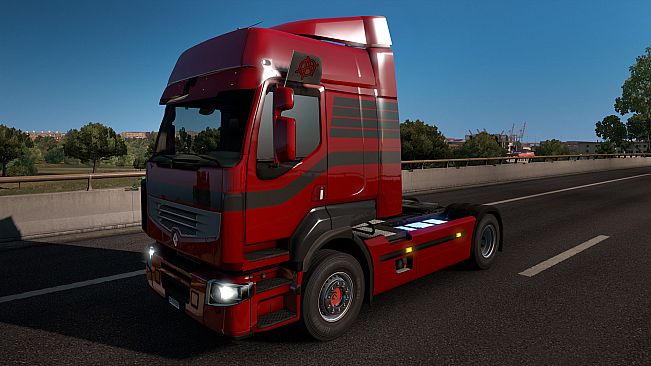 Euro Truck Simulator 2 - Window Flags