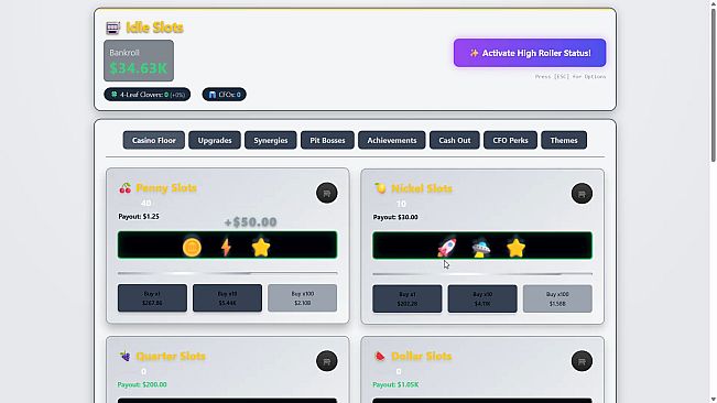 Idle Slots: Casino HQ: Artistic Styles Pack