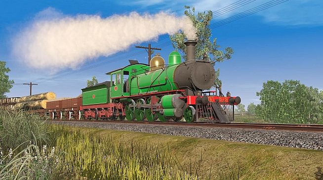 Trainz 2019 DLC - Victorian Railways V Class 2 Tone Green