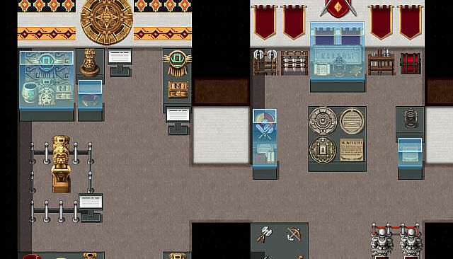 RPG Maker MV - KR Art and History Museum Tileset
