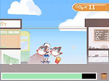 持猫少女凯蒂/Kaidi, armed with a cat