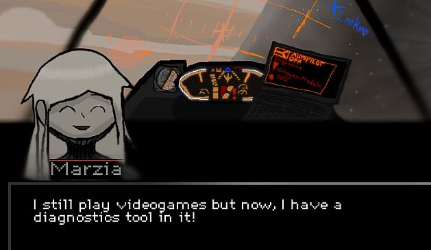 Marzia lost in space