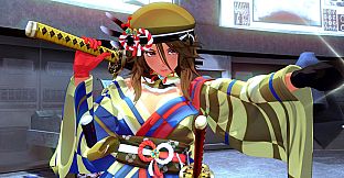 OneeChanbara ORIGIN - Exclusive Aya Costume: Saki's Fantasy Brocade Yellow