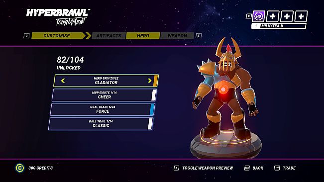 HyperBrawl Tournament - Warrior Founder Pack