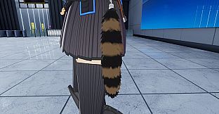 Accessory: "Raccoon Tail" in 2 Color Varieties