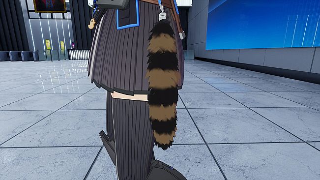 Accessory: "Raccoon Tail" in 2 Color Varieties