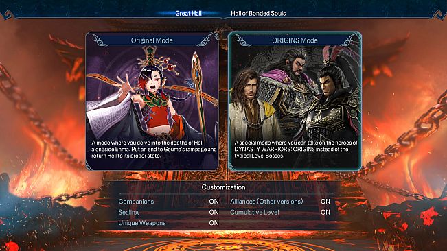 WARRIORS: Abyss - DYNASTY WARRIORS: ORIGINS Main Content Set + Playable Character Set
