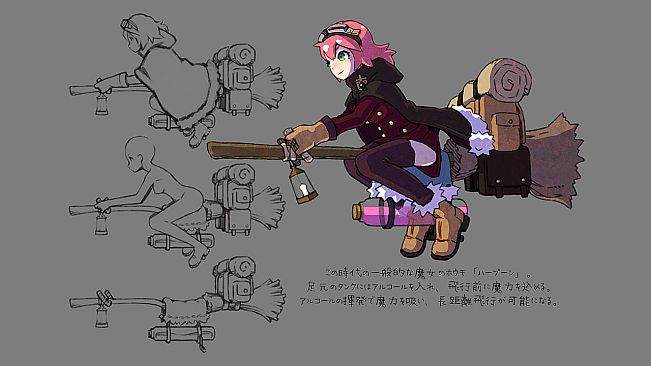 Witch Explorer Digital Art Book