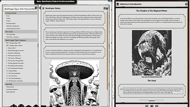 Fantasy Grounds - Mind Fungus Tigers of the Wayward Moon