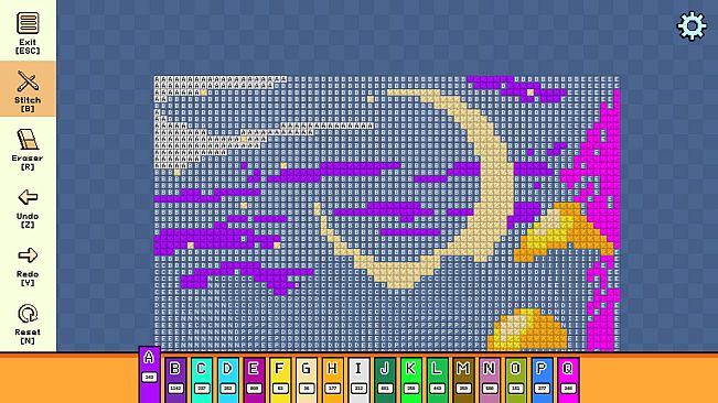 Pixel Cross Stitch - Enchanted Worlds Pack 3
