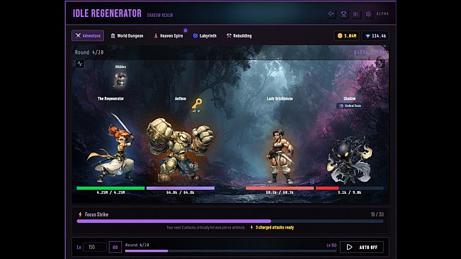 Idle Regenerator