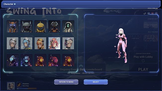 Swing Into Zero-G: Space Girls Character Bundle