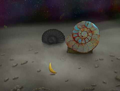 三日月　星めぐりの歌