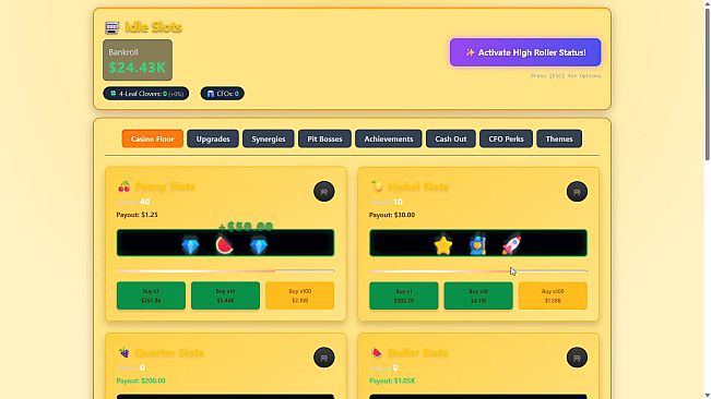 Idle Slots: Casino HQ: Nature Pack