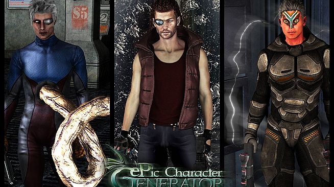 ePic Character Generator - Season #2: Male Sci-fi