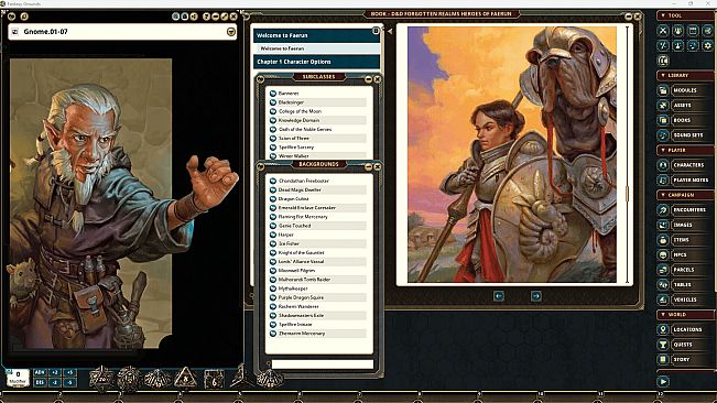 Fantasy Grounds - Dungeons & Dragons Forgotten Realms Heroes of Faerun