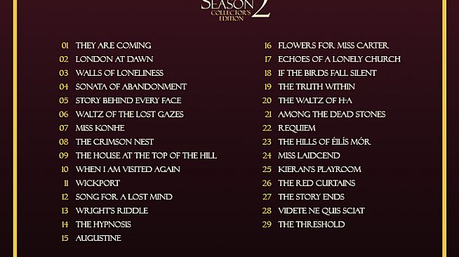 The Last Door Season 2 Soundtrack