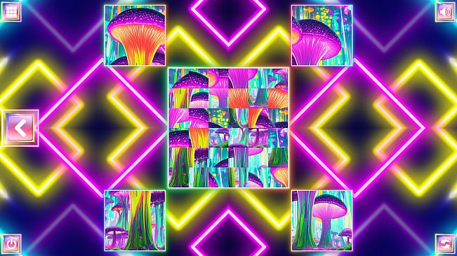 Neon Fantasy: Mushrooms