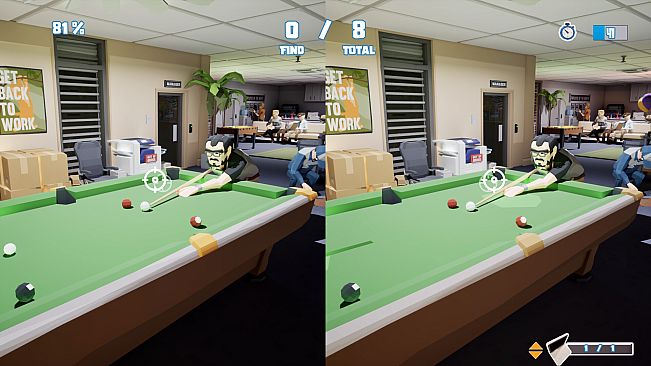 Find X :  Shoot the Difference in 4D