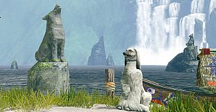 MONSTER HUNTER RISE - "Long Coat Costume" Palamute layered armor set