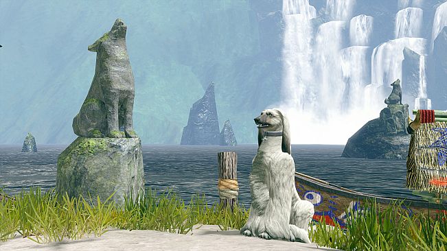 MONSTER HUNTER RISE - "Long Coat Costume" Palamute layered armor set