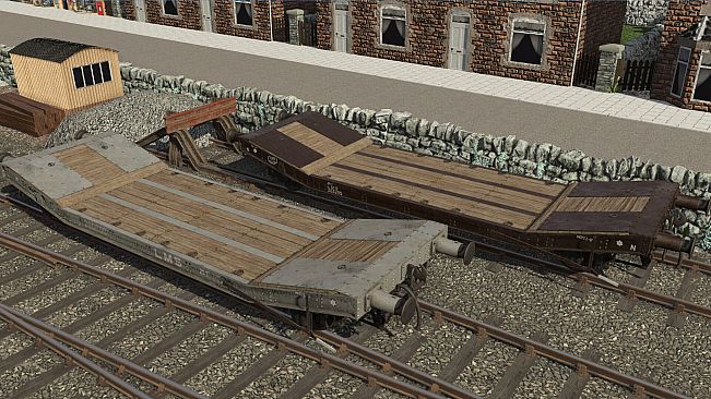 Trainz Plus DLC - BR Lowmacs - Flat Wagon Pack 2