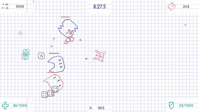 Squared Notebook Fight