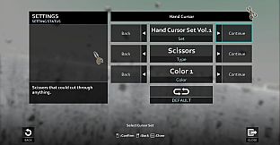 D4: Hand Cursor Set　Vol.1