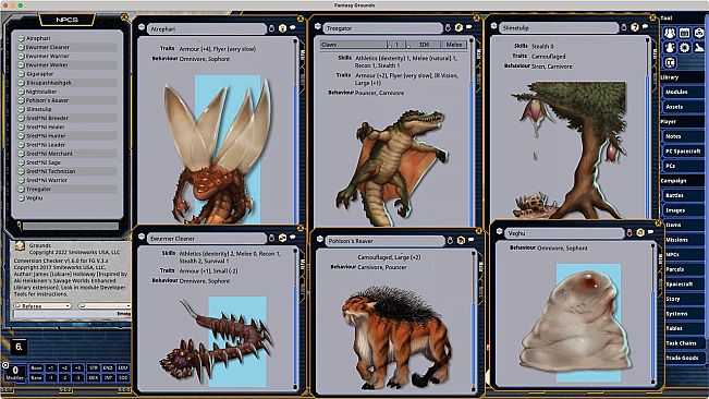 Fantasy Grounds - The Spinward Extents