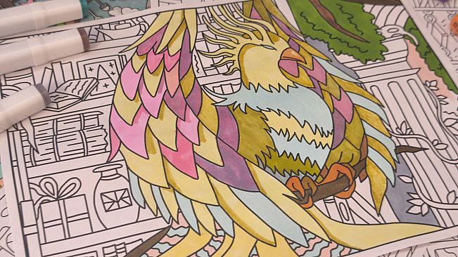 HIDDEN CATS 5: Magic Tree - Coloring Book