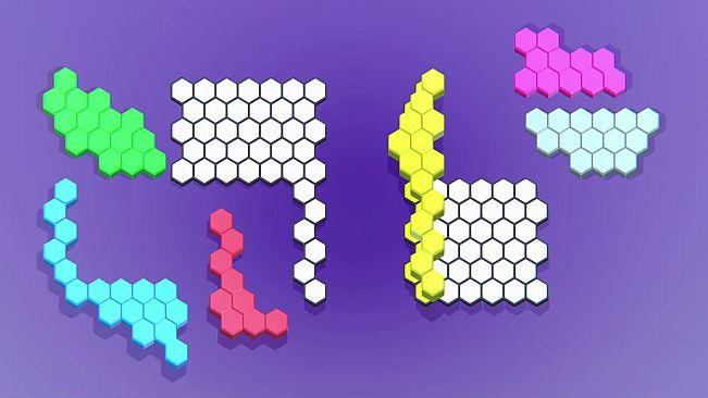 Hexagon Puzzle Blocks