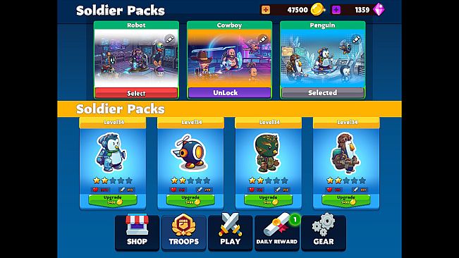 Gear Clash: Hero Unite - Penguin Package