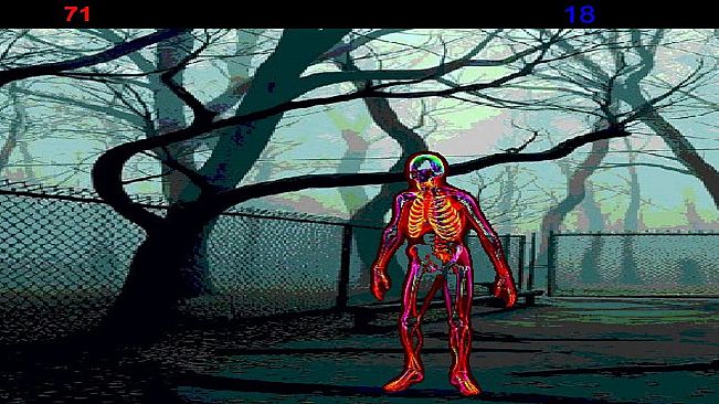 The neon undead