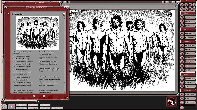 Fantasy Grounds - Vampire: The Masquerade 5th Edition The Book of Nod