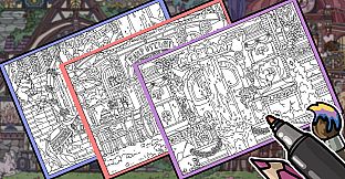 FIND KITTENS 10: Valentine's Day  - Coloring Book