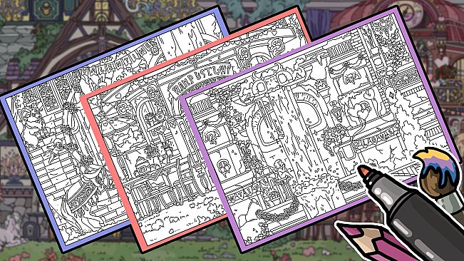 FIND KITTENS 10: Valentine's Day  - Coloring Book