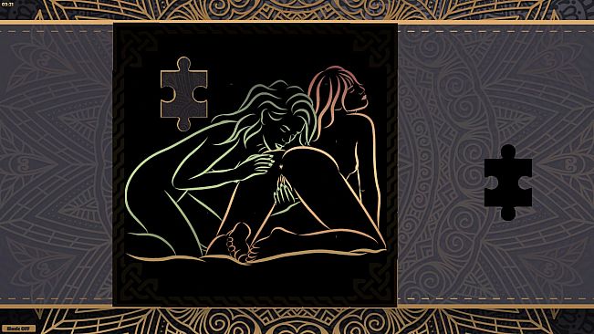 LineArt Jigsaw Puzzle - Erotica 4