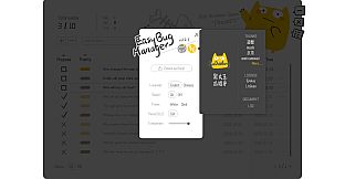 Easy Bug Manager - Cat Theme