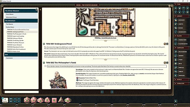 Fantasy Grounds - The Winter Museum - Level-5