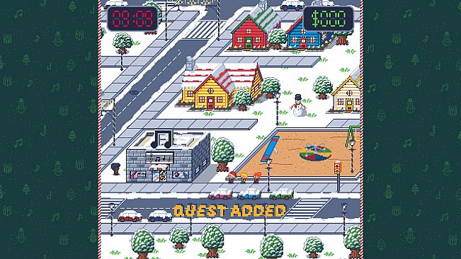 Touch Grass: A Bit-Sized Christmas Adventure