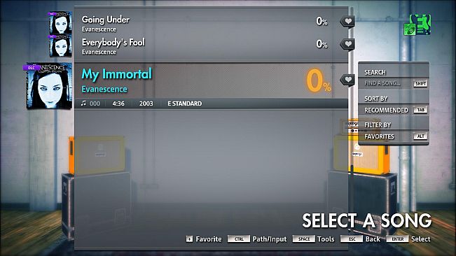 Rocksmith 2014 Edition – Remastered – Evanescence - “My Immortal”