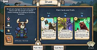 3 Minute Heroes - Librarian & Druid Heroes + Skins